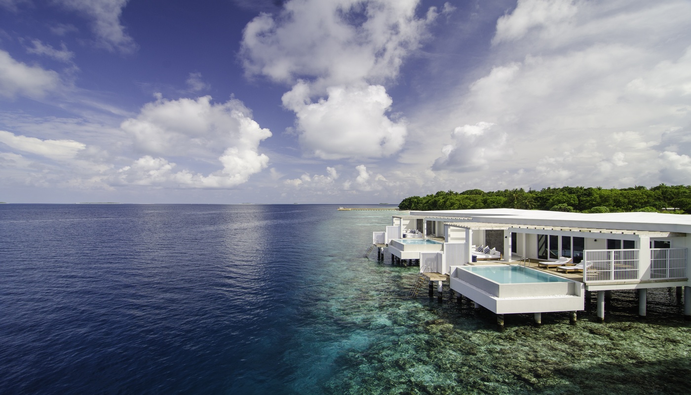 Hotel Amilla Maldives reef water villa