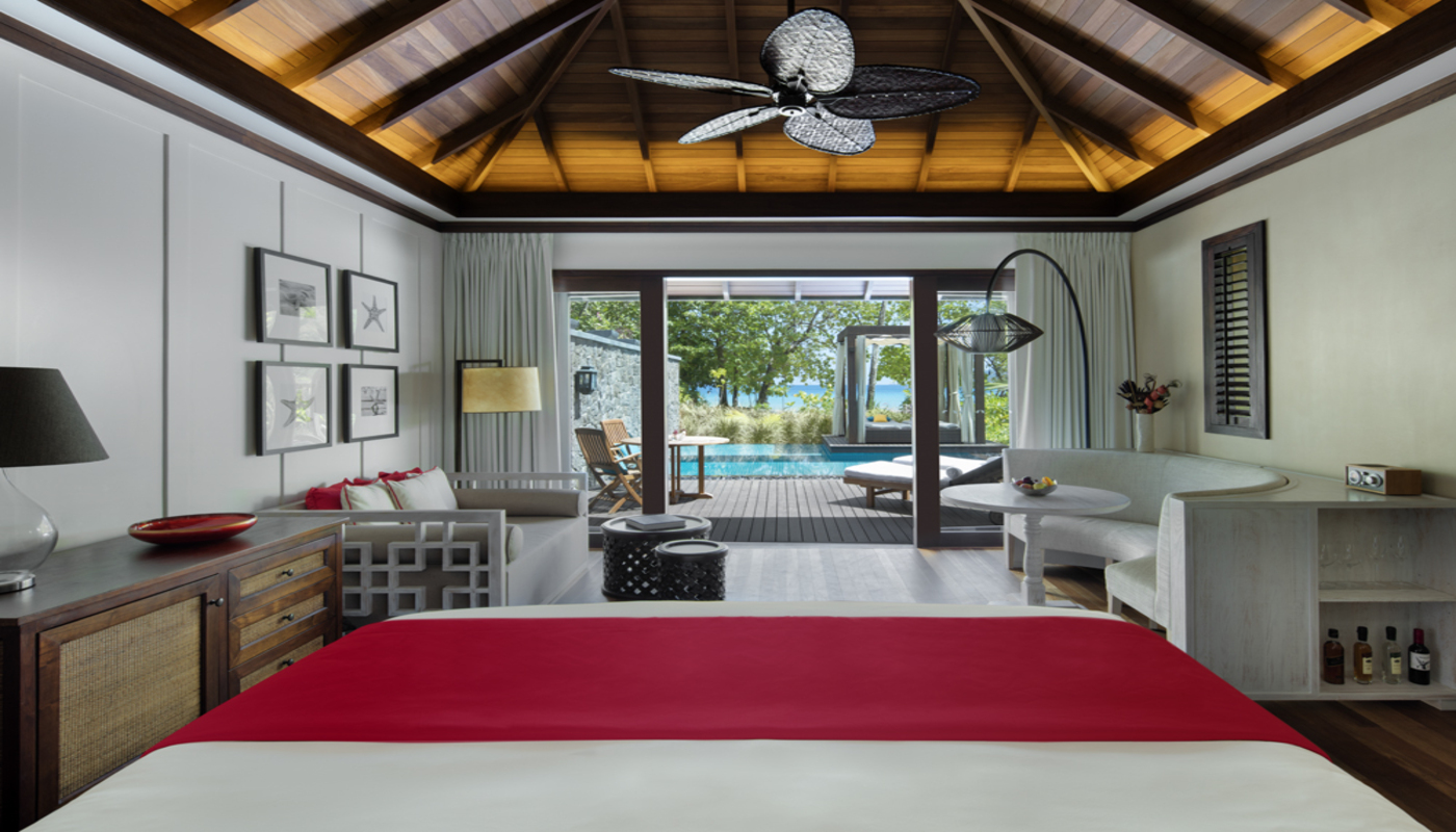 Hotel Story Seychelles - habitación con piscina