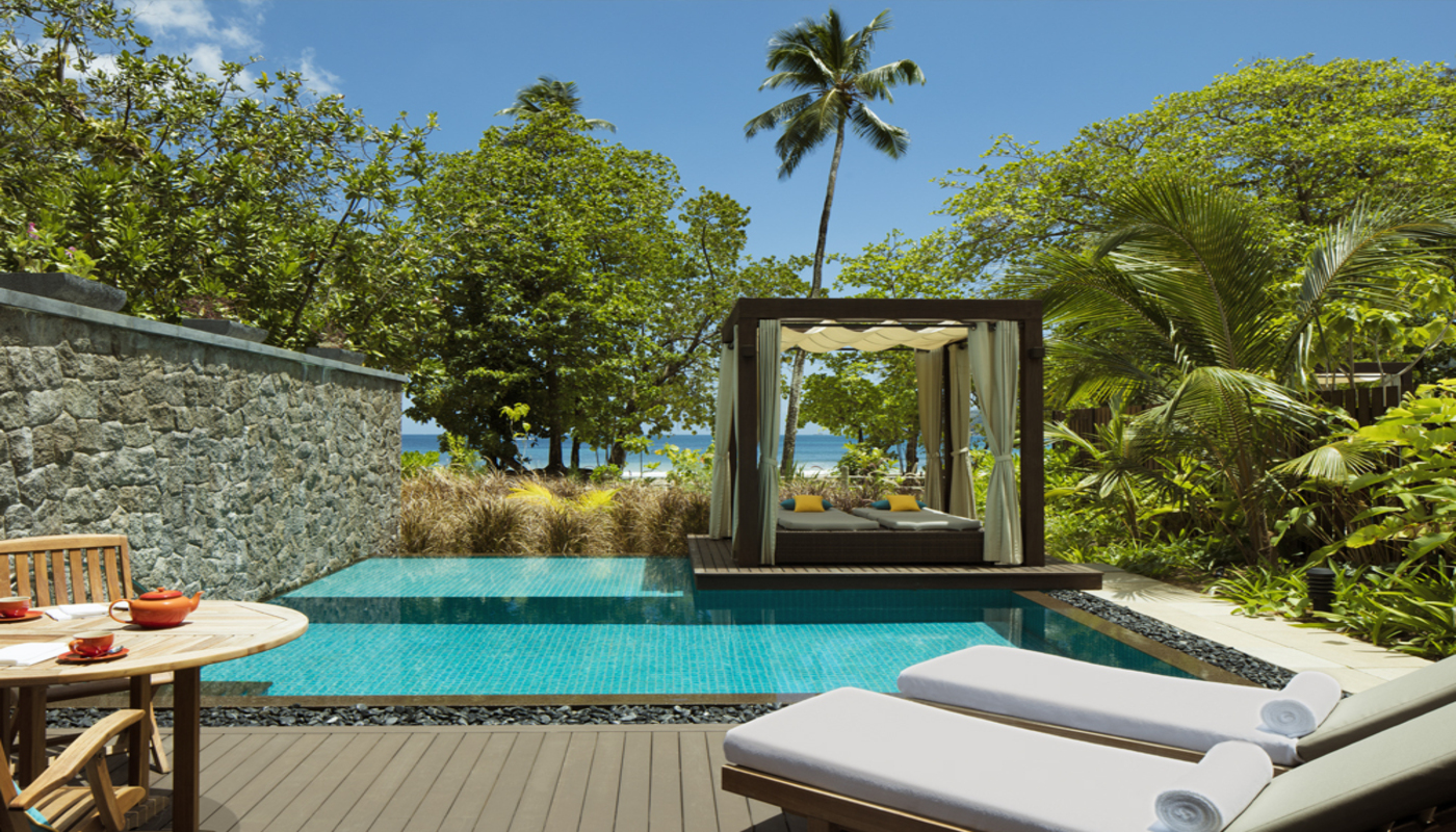 Hotel Story Seychelles - piscina privada