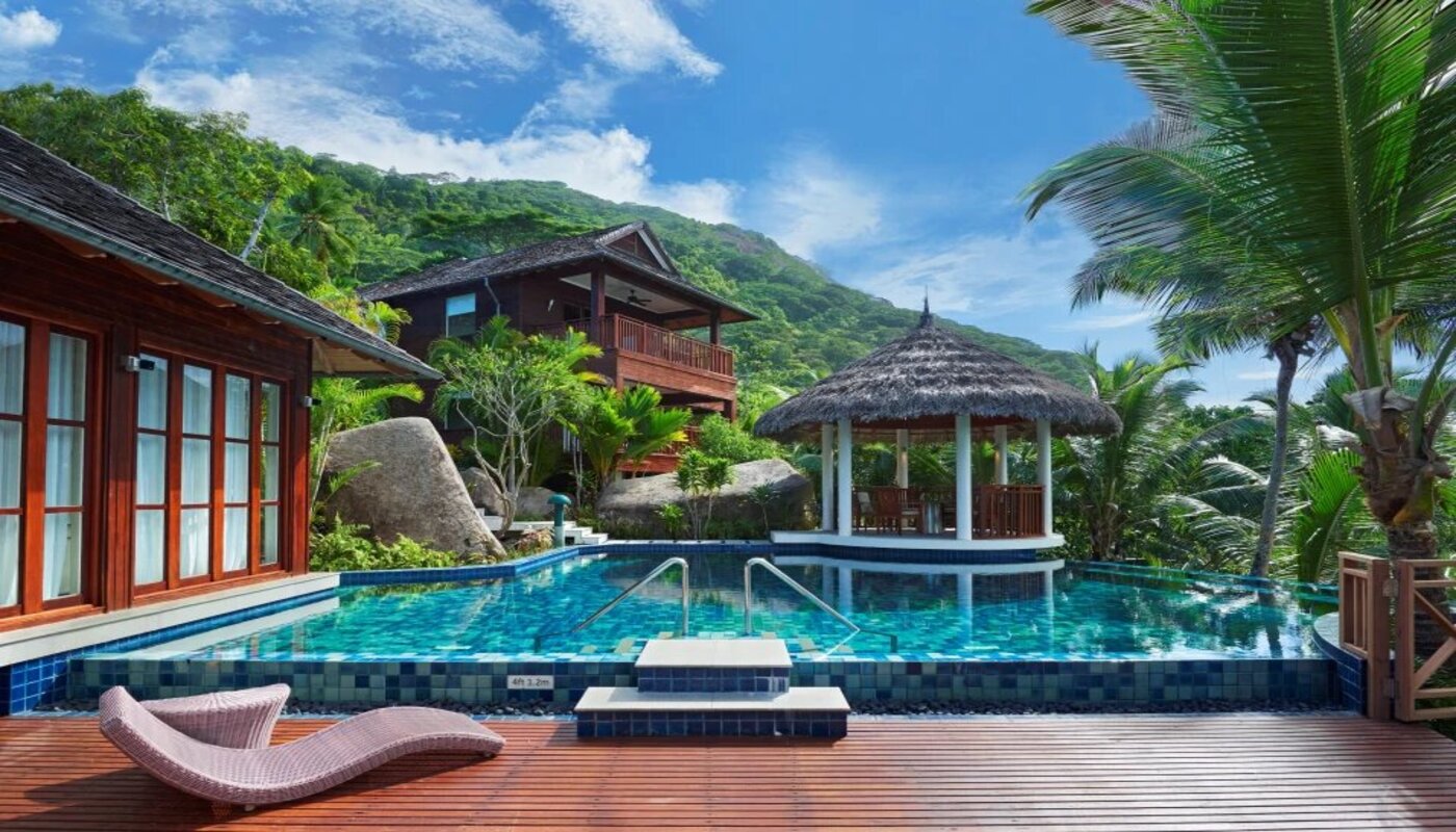 Hilton Seychelles Labriz - presidential pool